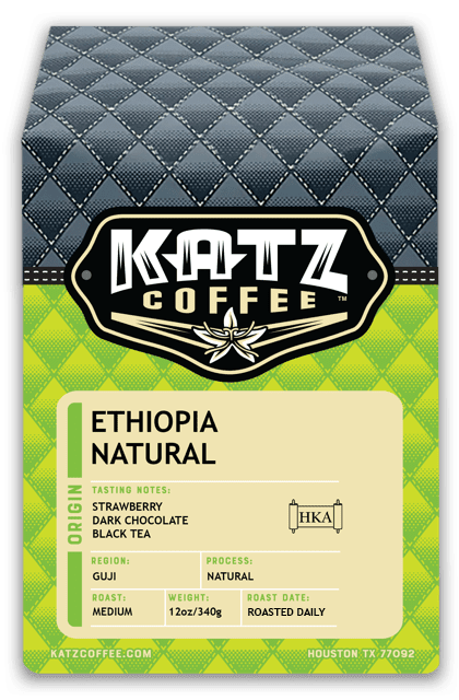 Ethiopia Dark Roast - Single Origin - Katz Coffee