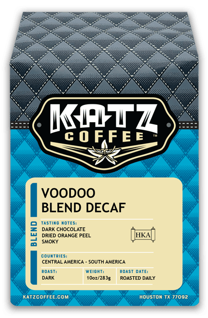 Voodoo Decaf Blend - Blended Coffee - Katz Coffee
